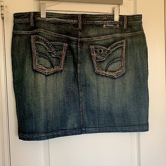 MXM Denim Skirt - Picture 2 of 9